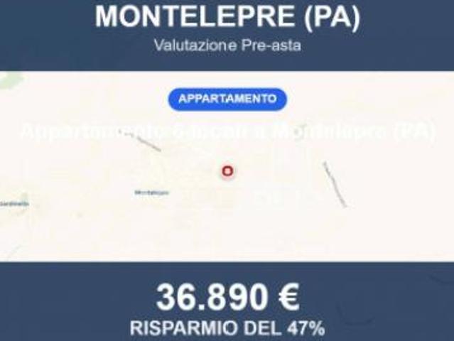 Immobile in asta di 142 m con più di 5 locali in vendita a Montelepre
