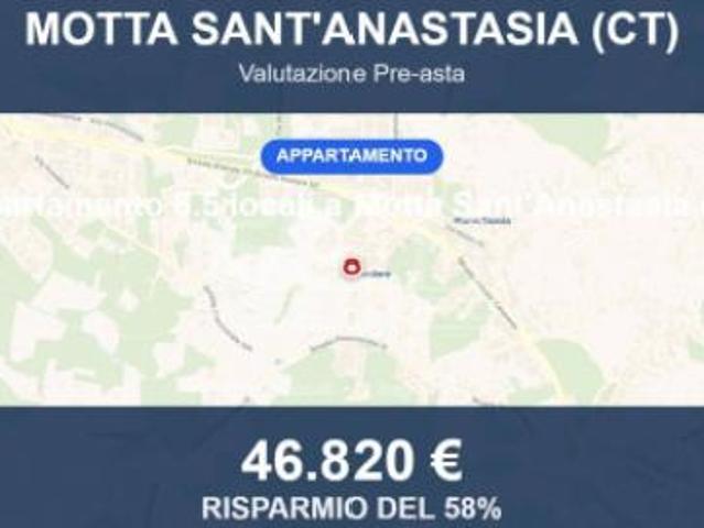 Immobile in asta di 144 m con più di 5 locali e box auto in vendita a Motta Sant'Anastasia
