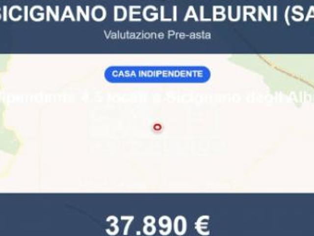 Immobile in asta di 145 m in vendita a Sicignano degli Alburni
