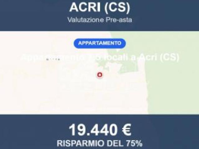 Immobile in asta di 146 m con più di 5 locali in vendita a Acri