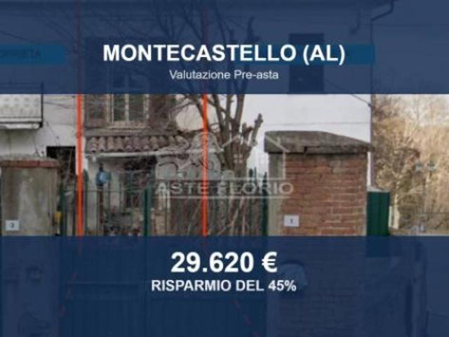 Immobile in asta di 148 m, box auto in vendita a Montecastello