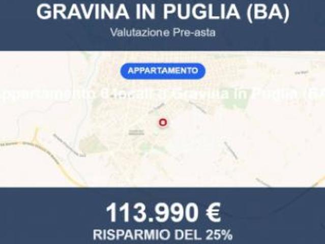 Immobile in asta di 148 m con più di 5 locali e box auto in vendita a Gravina in Puglia