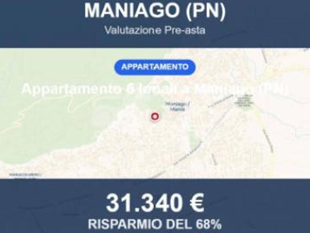 Immobile in asta di 149 m con più di 5 locali in vendita a Maniago