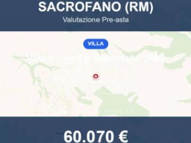 Immobile in asta di 149 m con più di 5 locali in vendita a Sacrofano