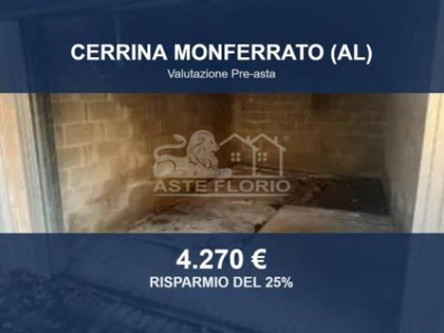 Immobile in asta di 14 m in vendita a Cerrina Monferrato