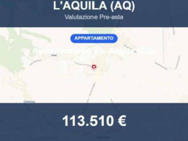 Immobile in asta di 153 m con più di 5 locali in vendita a L'Aquila