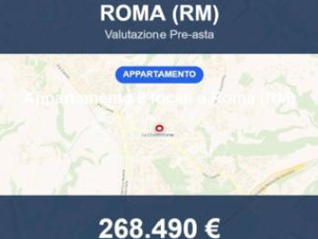 Immobile in asta di 153 m con più di 5 locali in vendita a Roma