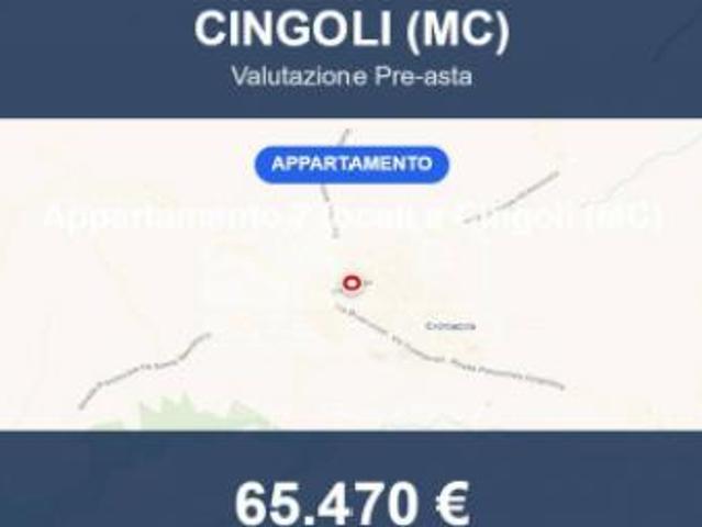 Immobile in asta di 150 m, box auto in vendita a Cingoli