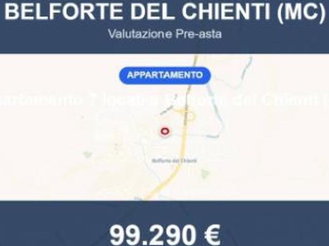 Immobile in asta di 150 m con più di 5 locali e box auto in vendita a Belforte del Chienti