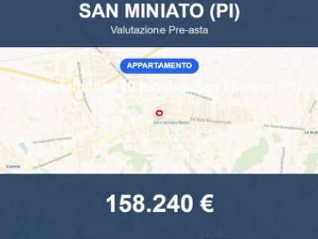 Immobile in asta di 150 m con più di 5 locali in vendita a San Miniato