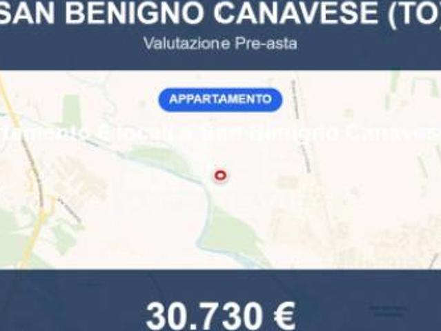 Immobile in asta di 152 m con più di 5 locali e box auto in vendita a San Benigno Canavese