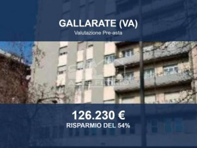 Immobile in asta di 157 m con più di 5 locali e box auto in vendita a Gallarate
