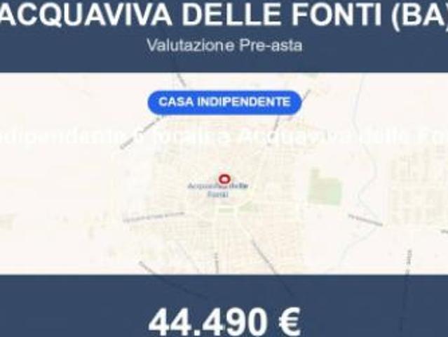 Immobile in asta di 157 m con più di 5 locali in vendita a Acquaviva delle Fonti