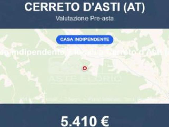 Immobile in asta di 154 m in vendita a Cerreto d'Asti
