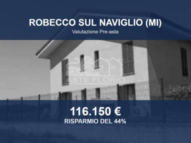 Immobile in asta di 155 m, box auto in vendita a Robecco sul Naviglio