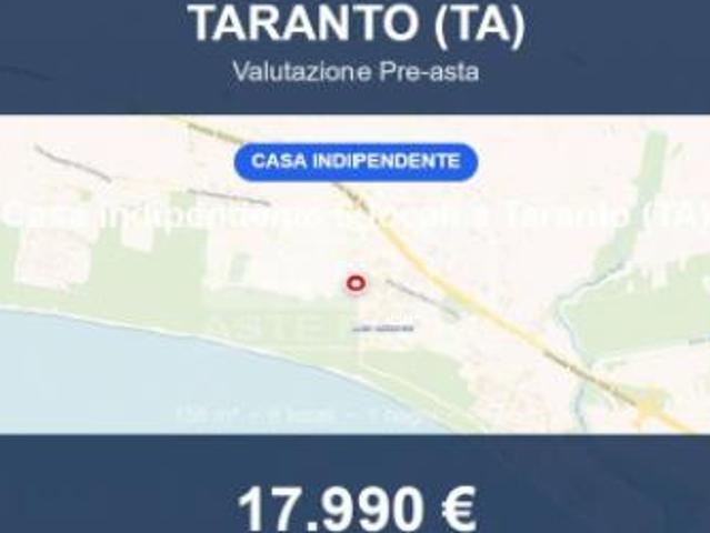 Immobile in asta di 155 m con più di 5 locali e box auto in vendita a Taranto