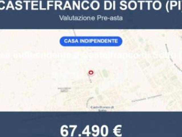 Immobile in asta di 155 m con più di 5 locali in vendita a Castelfranco di Sotto