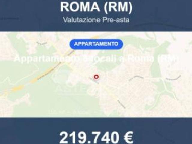 Immobile in asta di 155 m con più di 5 locali in vendita a Roma