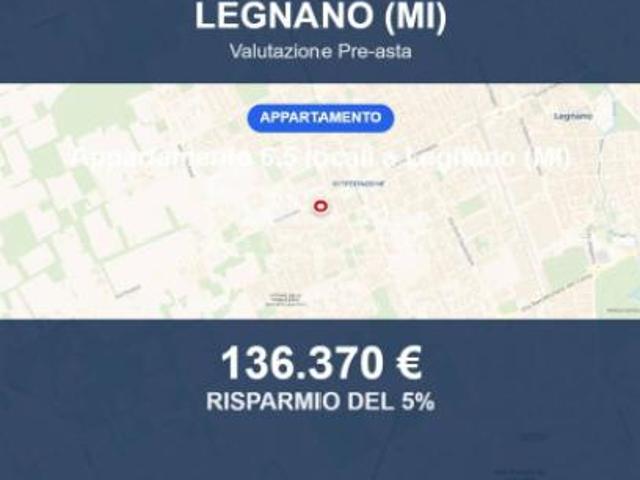 Immobile in asta di 159 m con più di 5 locali in vendita a Legnano