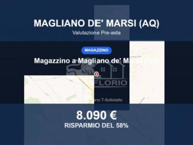 Immobile in asta di 160 m in vendita a Magliano de' Marsi