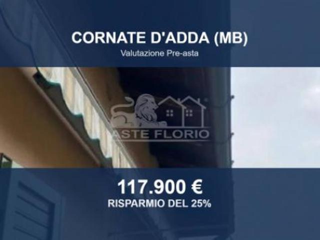 Immobile in asta di 161 m, box auto doppio in vendita a Cornate d'Adda