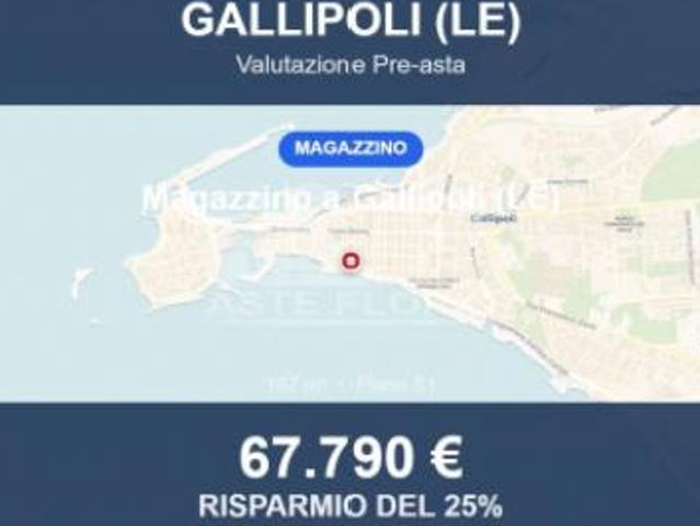 Immobile in asta di 167 m in vendita a Gallipoli