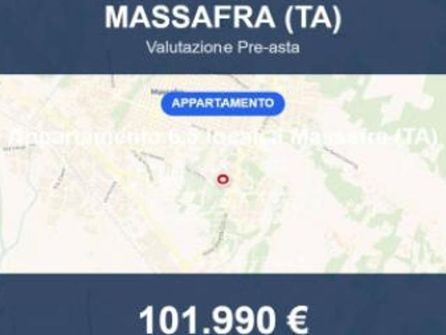 Immobile in asta di 164 m, box auto in vendita a Massafra
