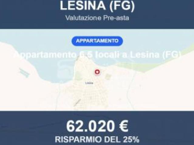 Immobile in asta di 165 m con più di 5 locali in vendita a Lesina
