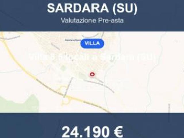 Immobile in asta di 166 m con più di 5 locali in vendita a Sardara
