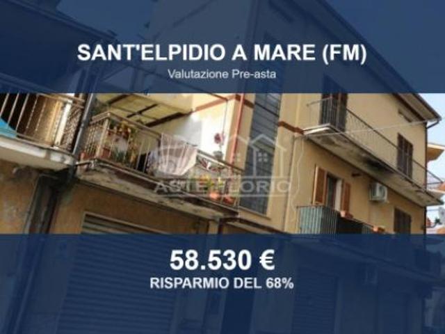Immobile in asta di 172 m, box auto in vendita a Sant'Elpidio a Mare