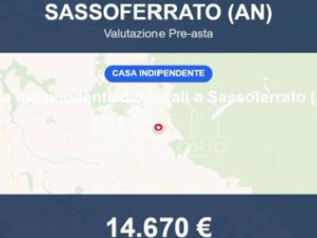 Immobile in asta di 172 m con più di 5 locali e box auto in vendita a Sassoferrato