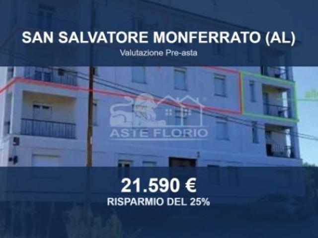 Immobile in asta di 175 m con più di 5 locali in vendita a San Salvatore Monferrato