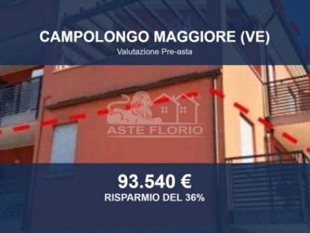 Immobile in asta di 179 m, box auto in vendita a Campolongo Maggiore