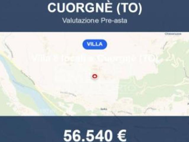 Immobile in asta di 180 m con più di 5 locali e box auto in vendita a Cuorgnè