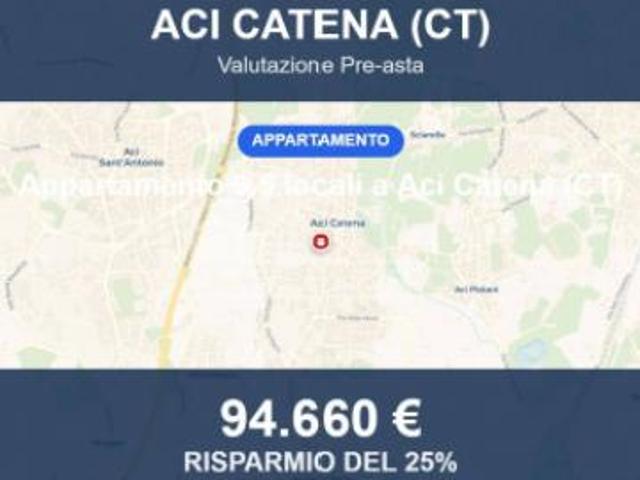 Immobile in asta di 180 m con più di 5 locali in vendita a Aci Catena