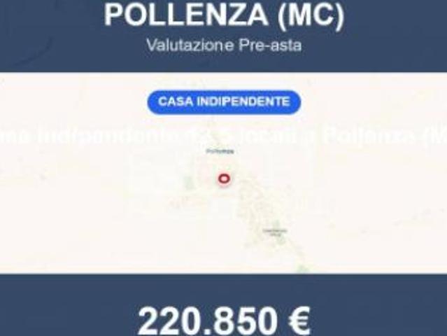 Immobile in asta di 180 m con più di 5 locali in vendita a Pollenza