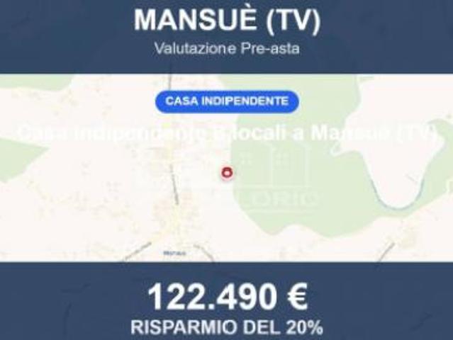 Immobile in asta di 182 m con più di 5 locali in vendita a Mansuè