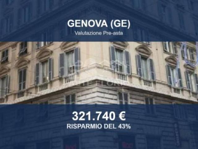 Immobile in asta di 186 m con più di 5 locali in vendita a Genova