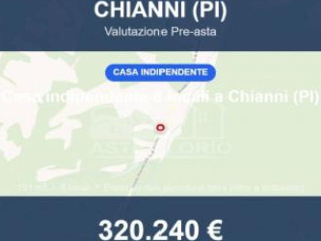 Immobile in asta di 191 m con più di 5 locali in vendita a Chianni