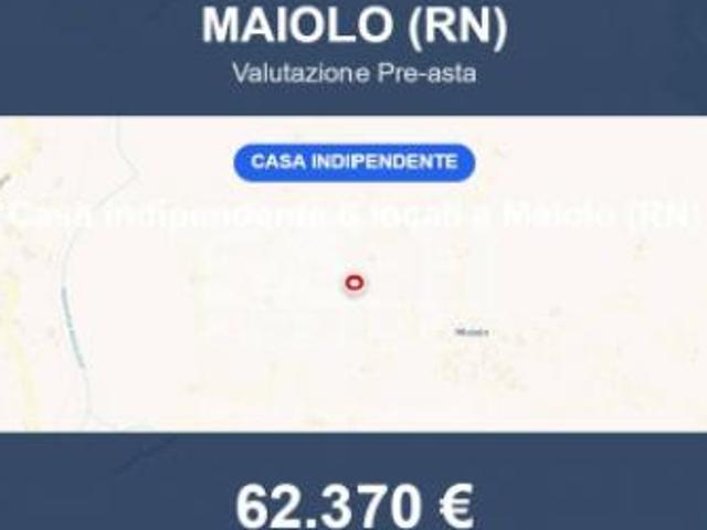 Immobile in asta di 192 m con più di 5 locali e box auto doppio in vendita a Maiolo