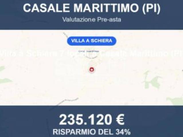 Immobile in asta di 197 m con più di 5 locali e box auto in vendita a Casale Marittimo