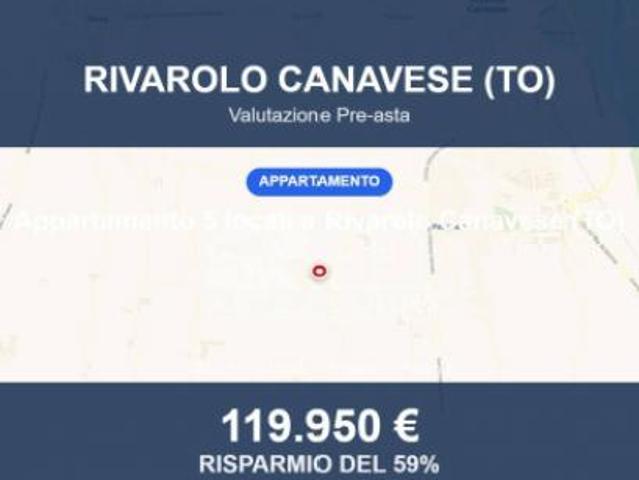 Immobile in asta di 197 m in vendita a Rivarolo Canavese