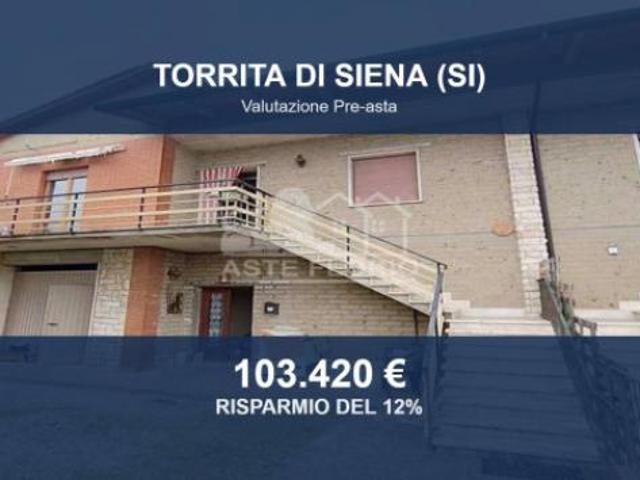 Immobile in asta di 195 m, box auto in vendita a Torrita di Siena