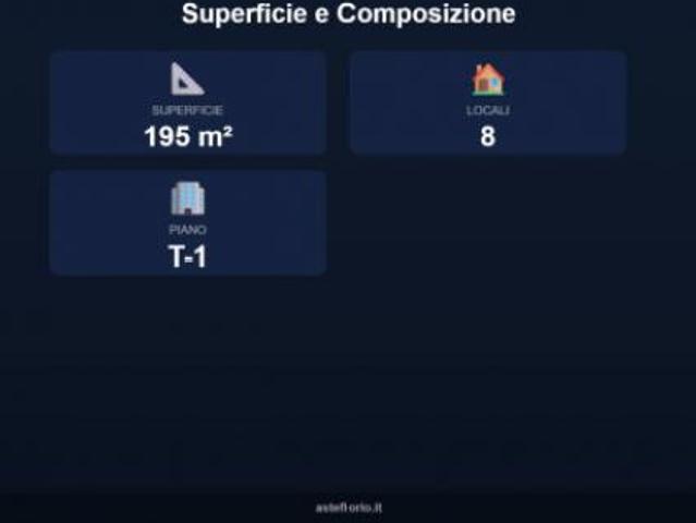 Immobile in asta di 195 m con più di 5 locali in vendita a Soresina