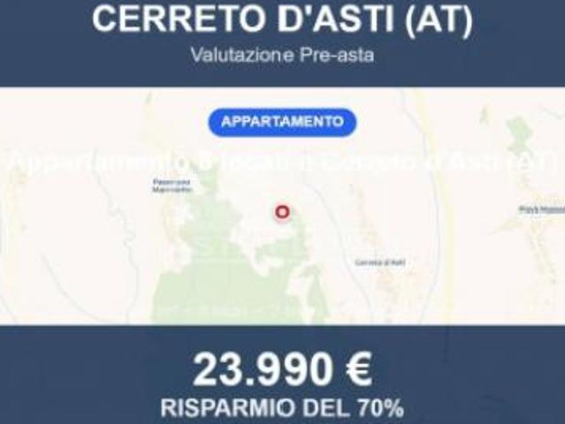 Immobile in asta di 198 m in vendita a Cerreto d'Asti