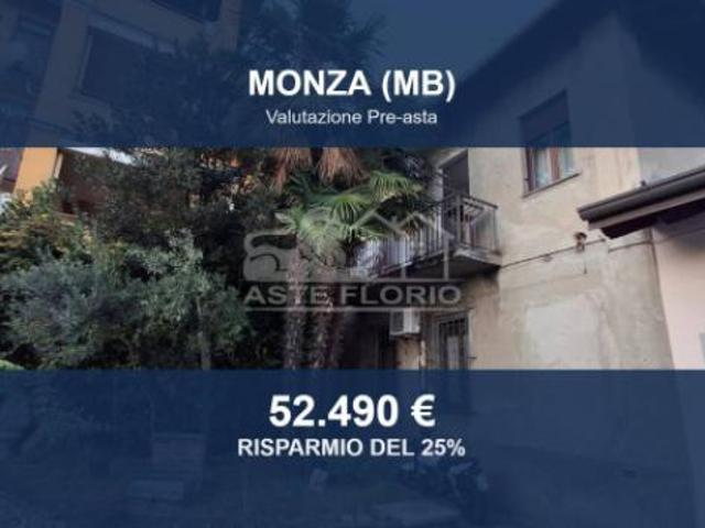 Immobile in asta di 103 m, box auto in vendita a Monza