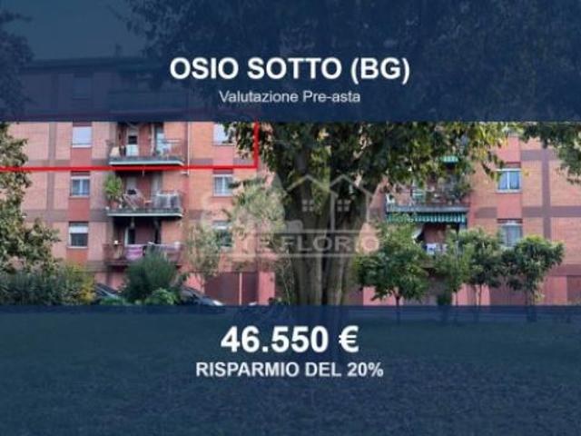 Immobile in asta di 103 m, box auto in vendita a Osio Sotto