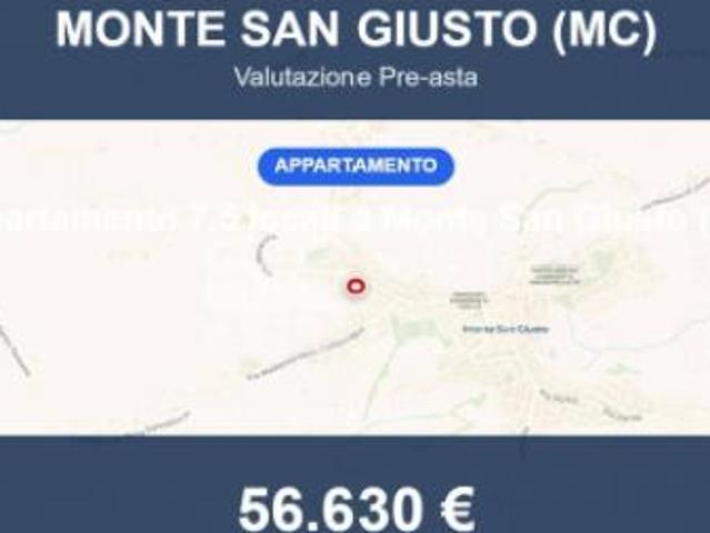 Immobile in asta di 103 m con più di 5 locali e box auto in vendita a Monte San Giusto
