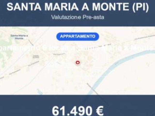 Immobile in asta di 103 m con più di 5 locali in vendita a Santa Maria a Monte