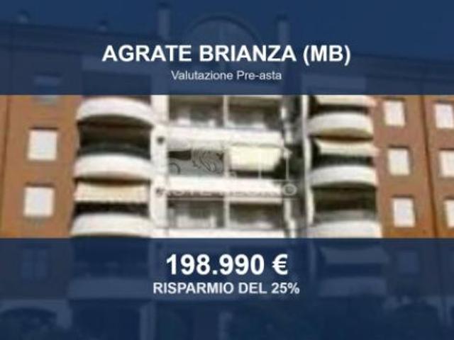 Immobile in asta di 100 m, box auto in vendita a Agrate Brianza